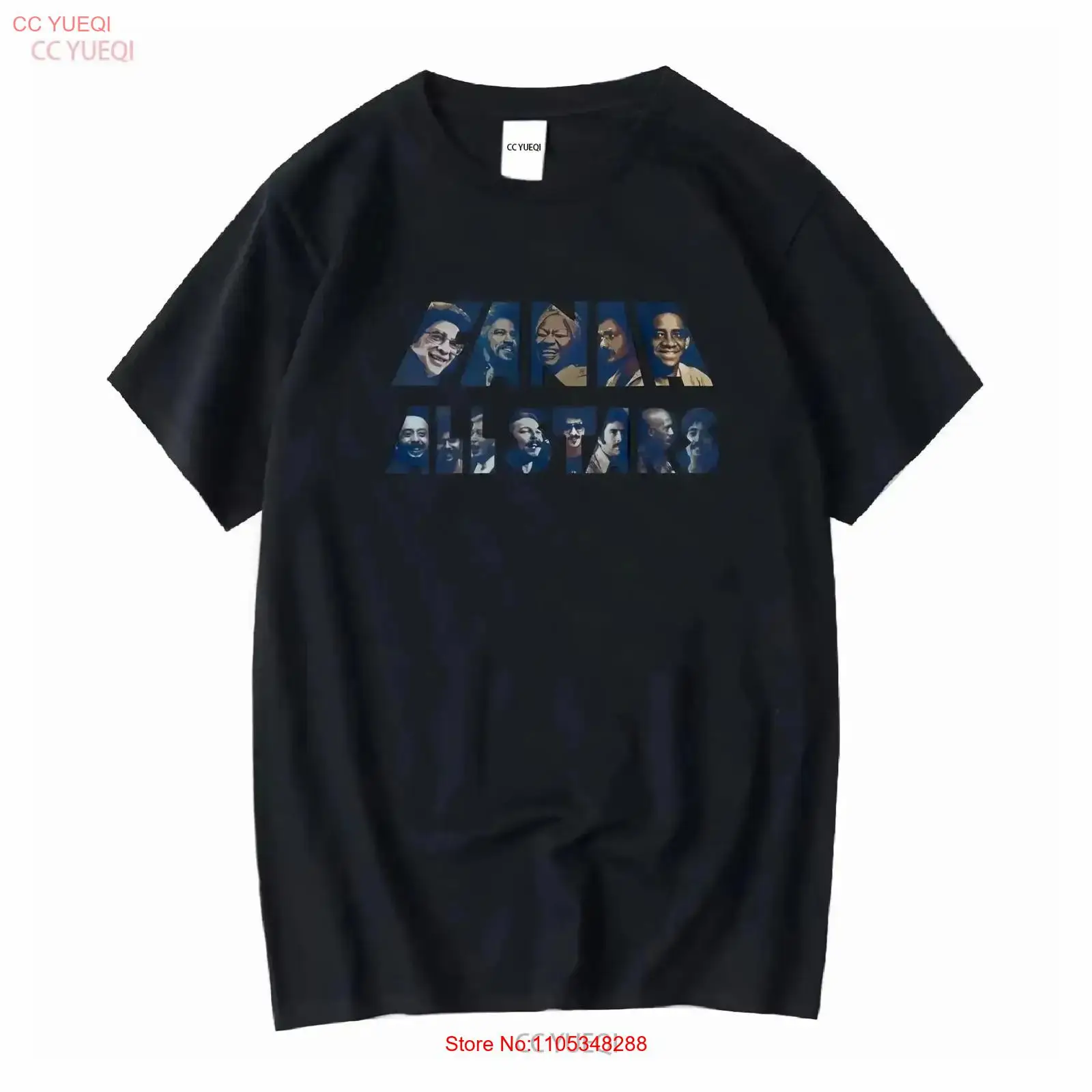 Vintage Fashion La - Koszulka Fania All Stars Salsa Camisetas