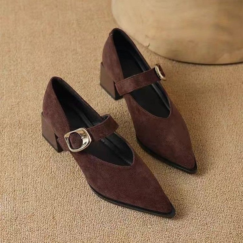 Vintage Fashion Dresses - Damskie, stylowe czółenka w stylu vintage,