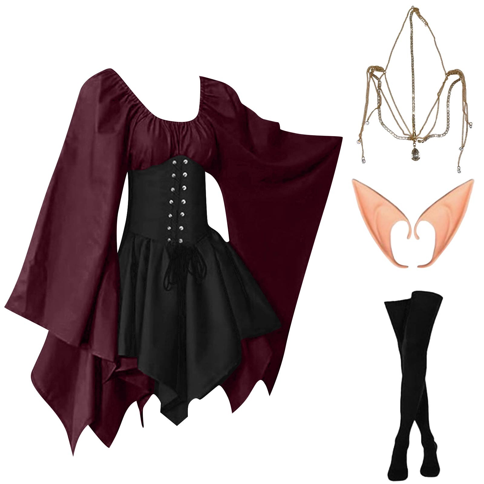 Kostium na Halloween Cosplay P – Vintage Fashion Dresses recenzja i cena